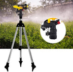 YFQHDD Adjustable Garden Plant Watering Telescopic Tripod Sprinkler Irrigation Kit Garden Sprinkler (Color : Yellow)