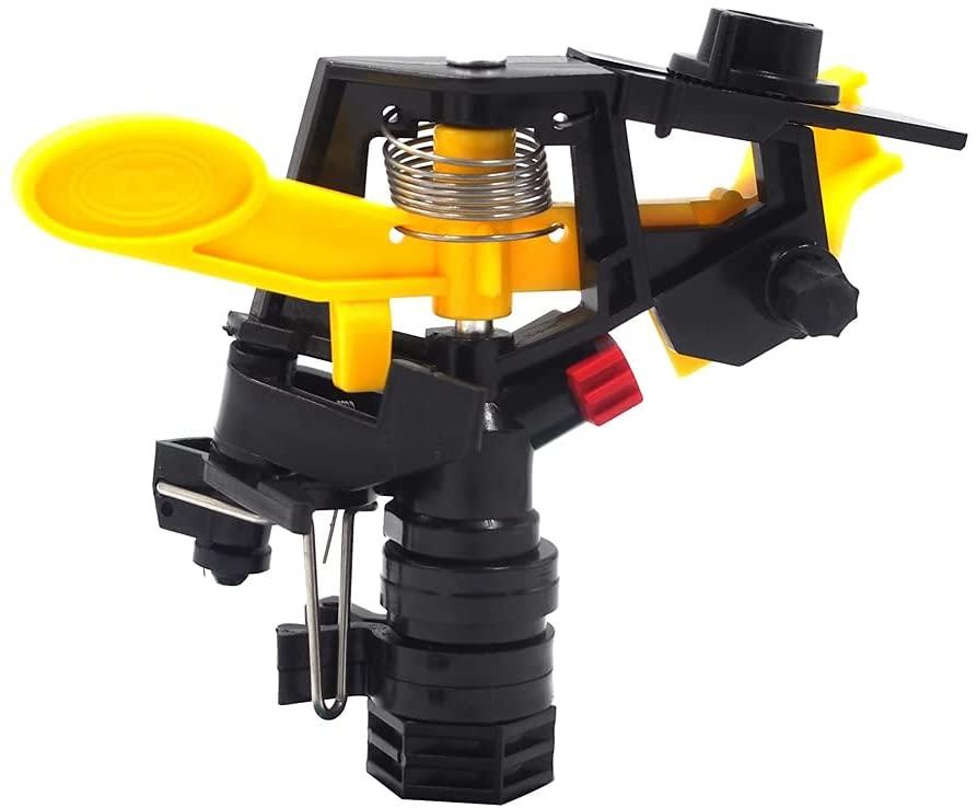 YFQHDD Adjustable Garden Plant Watering Telescopic Tripod Sprinkler Irrigation Kit Garden Sprinkler (Color : Yellow)