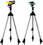 YFQHDD Adjustable Garden Plant Watering Telescopic Tripod Sprinkler Irrigation Kit Garden Sprinkler (Color : Yellow)