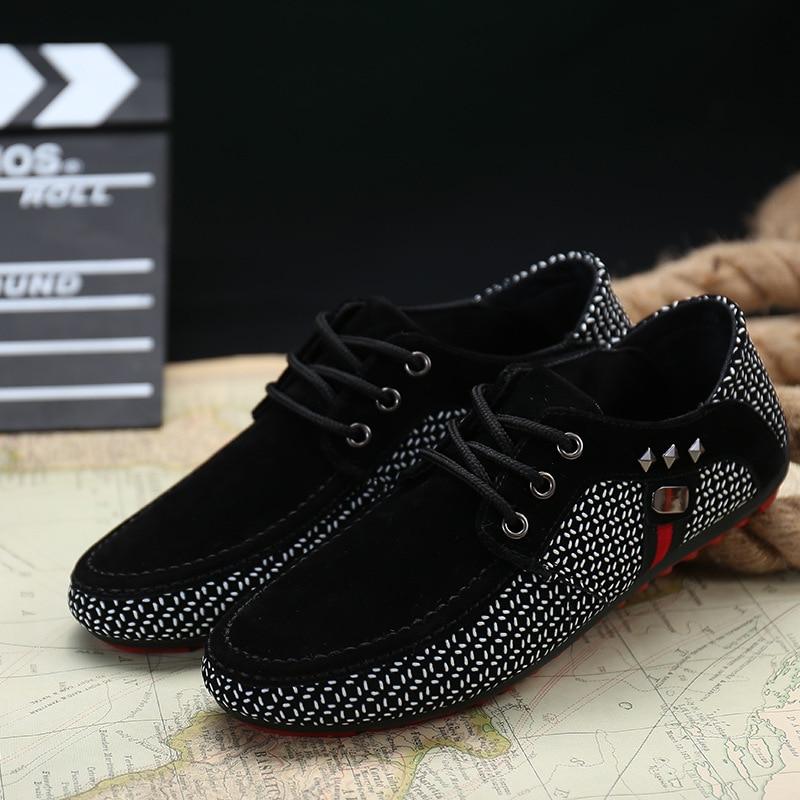 New Fashion Men Flats Light Breathable Shoes