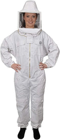 humble bee 412 polycotton beekeeping suit with square veil