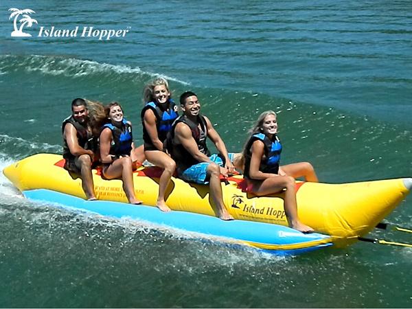 Island Hopper PVC-5 Banana Boat 17' Inflatable 5 Passenger Water Sled