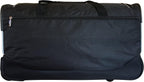 23 Inch Garment Rack Duffel with Wheels, Black/Gray