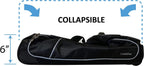 23 Inch Garment Rack Duffel with Wheels, Black/Gray