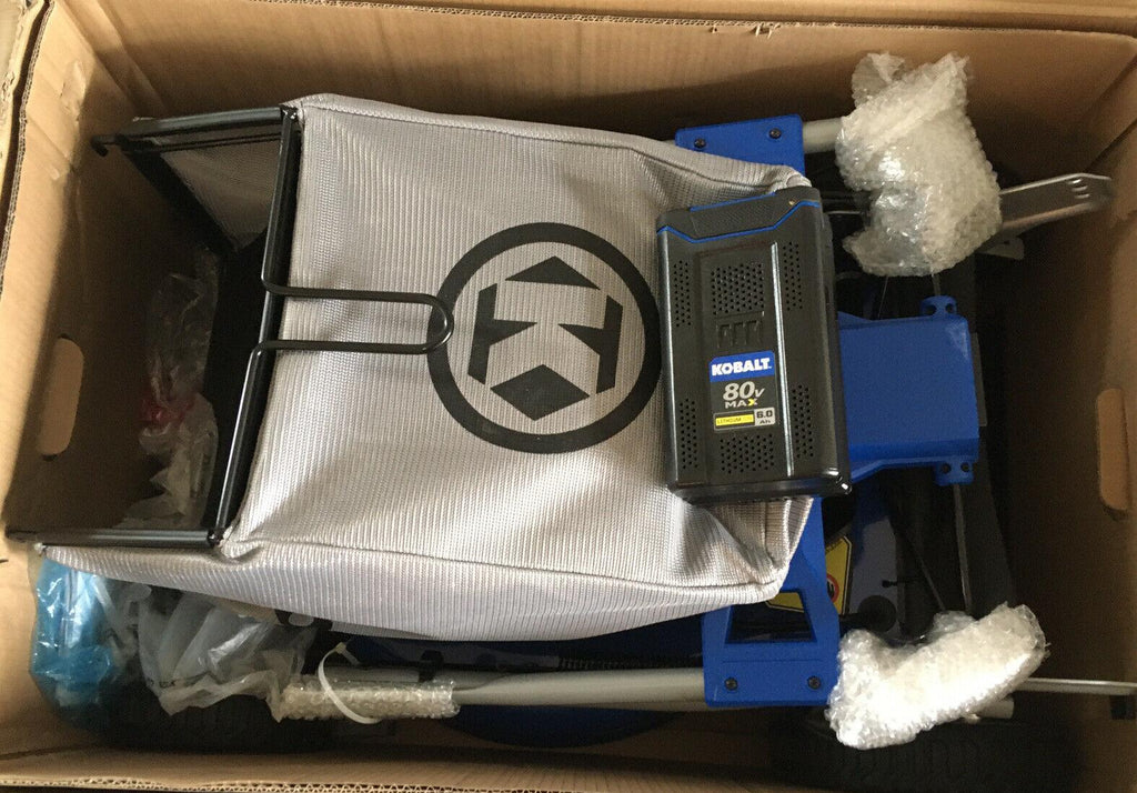 Kobalt #1130000 80-Volt Max 6Ah Brushless Cordless Self-Propelled Mower Kit
