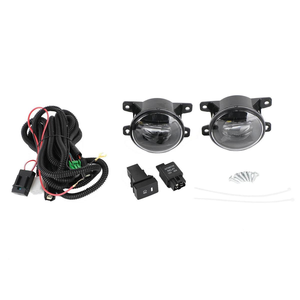 2023 Honda Civic Sedan/Hatchback/Si Front LED Fog Light Driving Lamp Switch Wiring Kit Generic