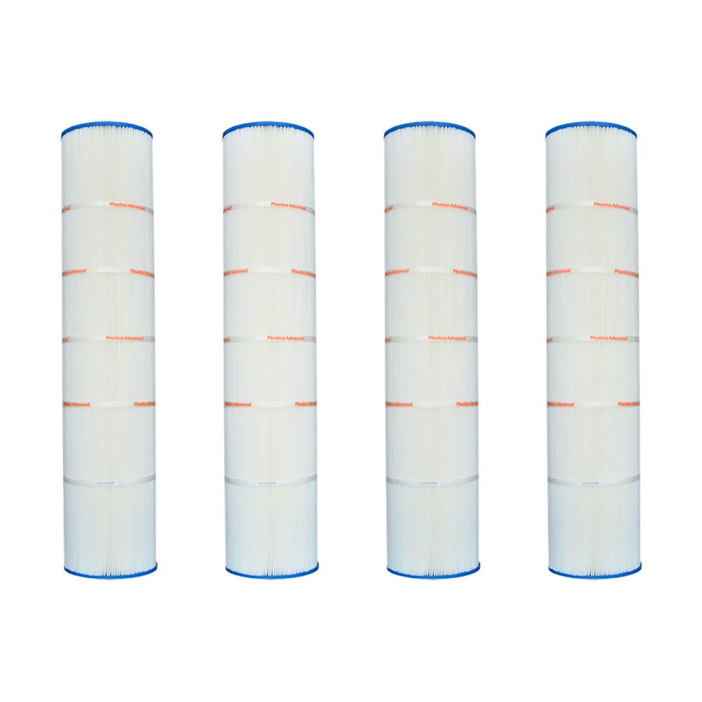 pleatco pcc130 pool spa replacement filter cartridge clean &amp; clear plus (4 pack)