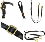 Fusion Climb Pro Backyard Zip Line Kit Harness Lanyard Bundle FK-A-HL-14