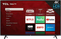 tcl 55" 6-series roku,  4k uhd, dolby  vision, hdr tcl 55r615 smart tv excellent