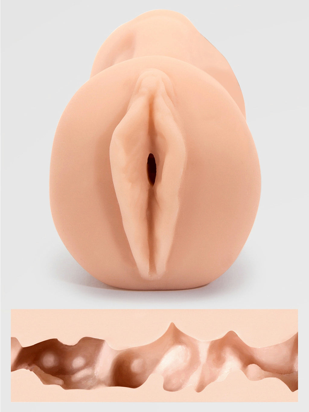THRUST Full Force Realistic Vagina Kit (6 Piece), Flesh Pink