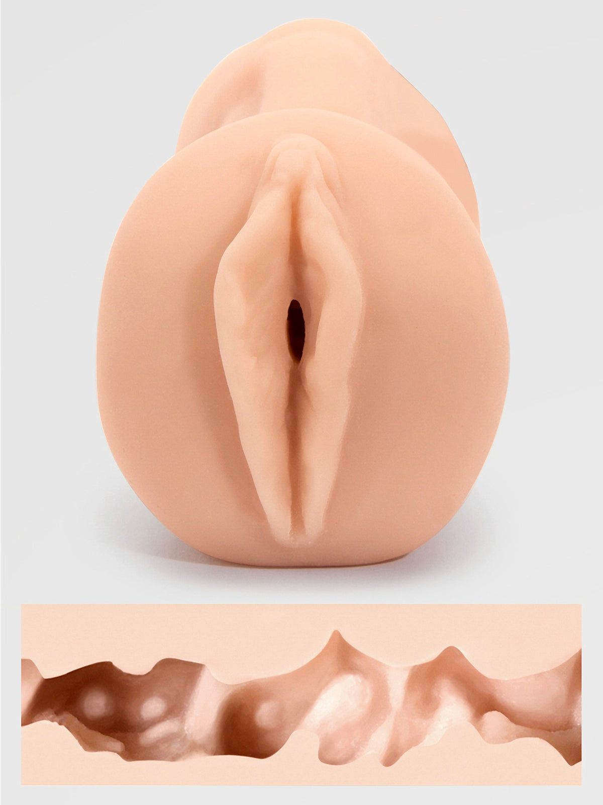 THRUST Full Force Realistic Vagina Kit (6 Piece), Flesh Pink