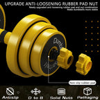 Adjustable Dumbbell Barbell Weight (66Lb閿