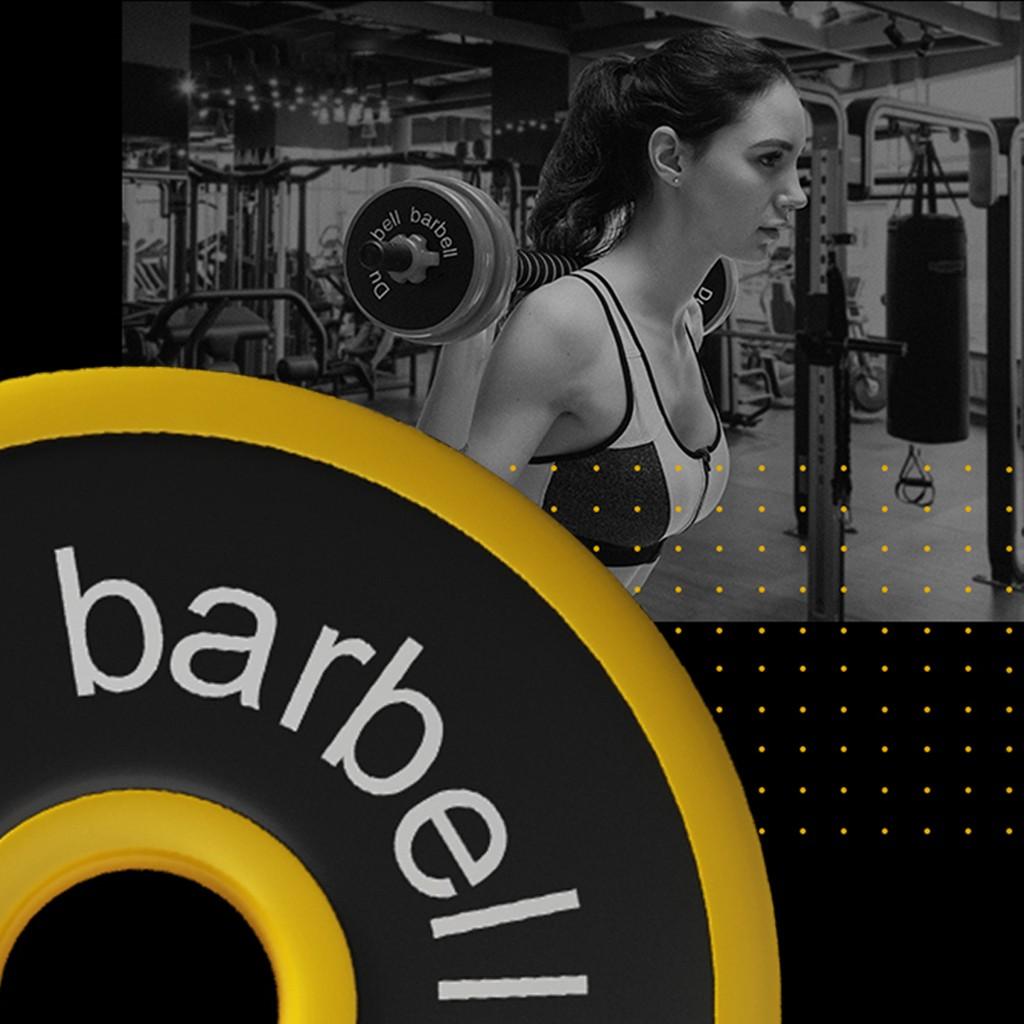 Adjustable Dumbbell Barbell Weight (66Lb閿