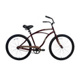 APOLLO Beach Commander, 26 In., Single Speed Cruiser Bike, Deep Red