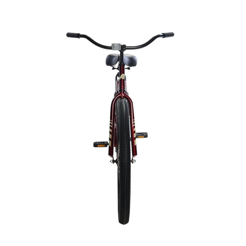 APOLLO Beach Commander, 26 In., Single Speed Cruiser Bike, Deep Red