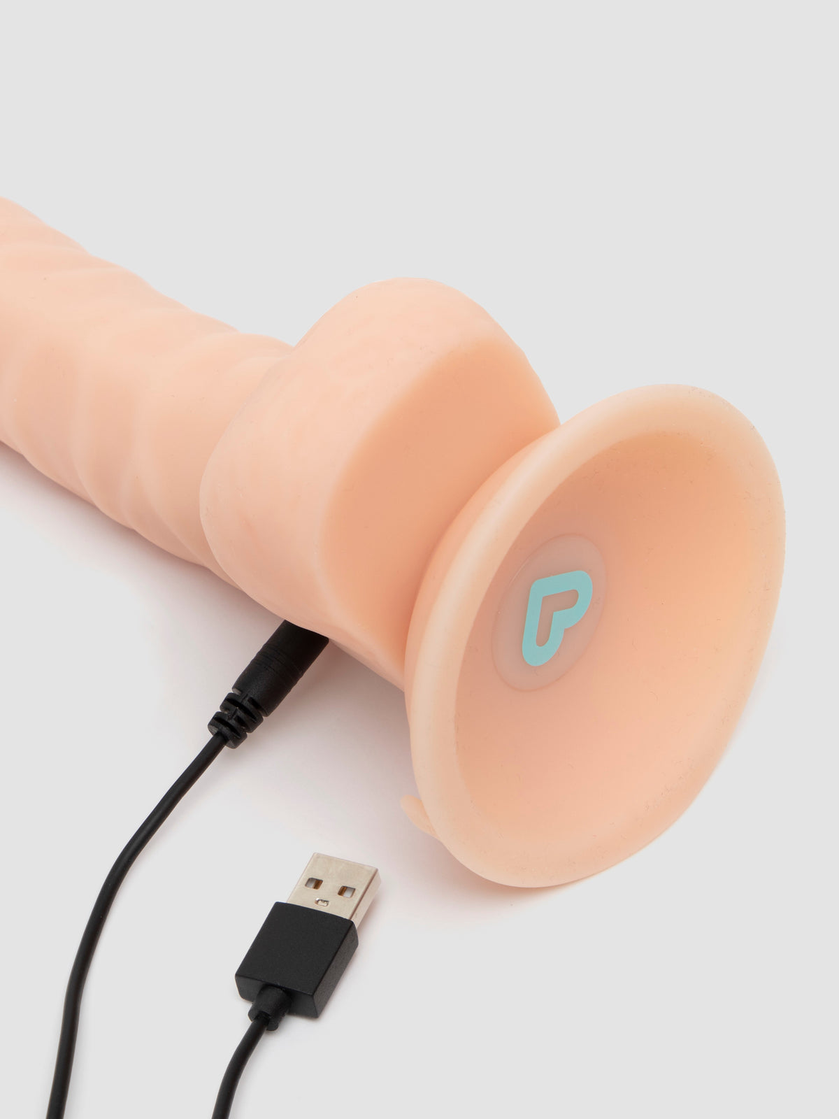Lifelike Lover Luxe Silicone Magnetic Thrusting Remote Control Realistic Dildo 8, Flesh Pink