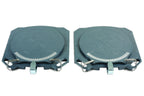 Gunson 77158 Steering Turntables - Aluminium  4000kg (Pair)