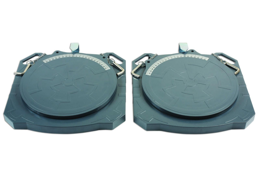Gunson 77158 Steering Turntables - Aluminium  4000kg (Pair)