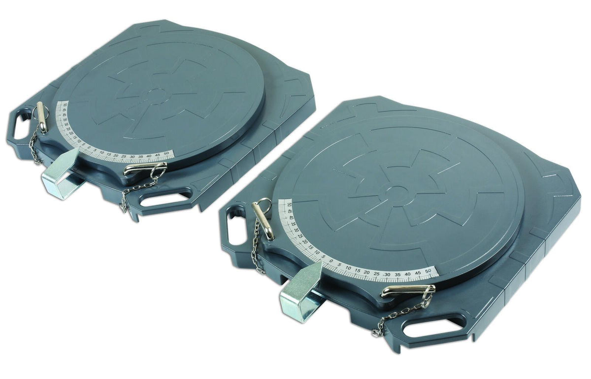 Gunson 77158 Steering Turntables - Aluminium  4000kg (Pair)