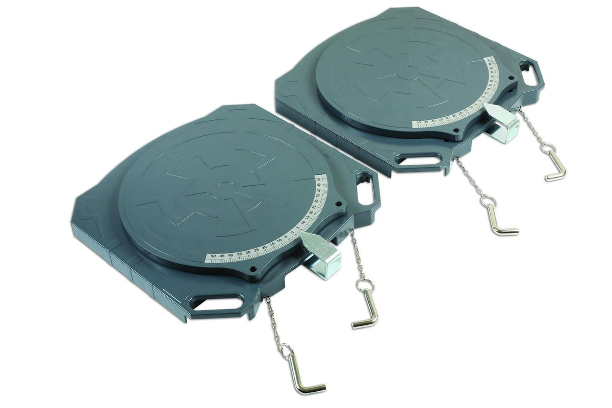 Gunson 77158 Steering Turntables - Aluminium  4000kg (Pair)
