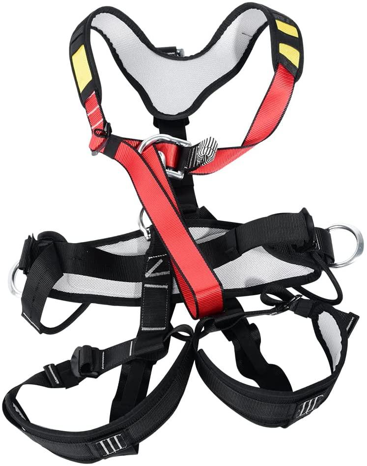 Body Harness Kits Fall Arrest Harness Polyester for Outdoor Rock Climbing