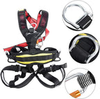 Body Harness Kits Fall Arrest Harness Polyester for Outdoor Rock Climbing