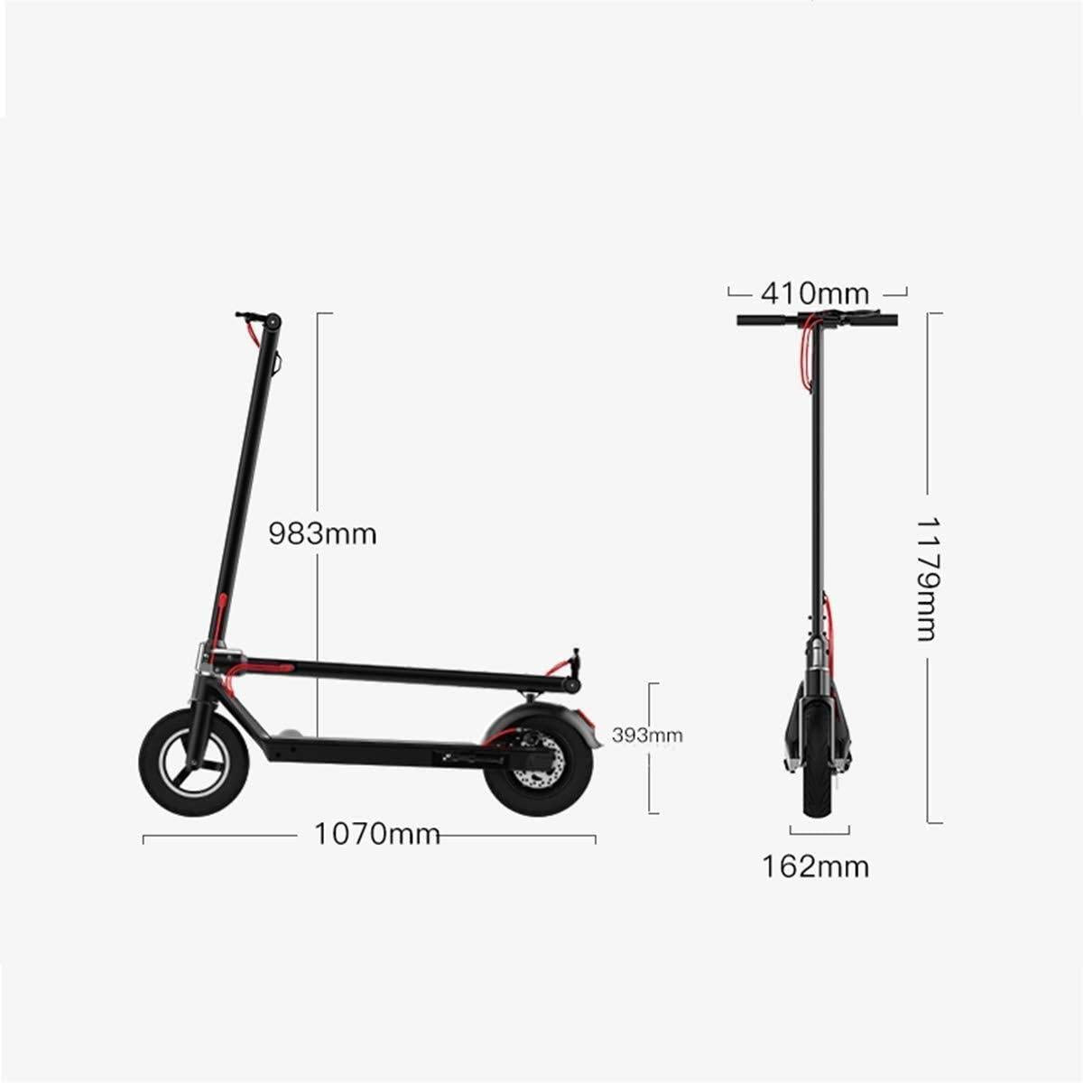 CUISIDIAO Folding Electric Bicycles, 350W 36V Waterproof Electric Bicycle, A Ranof 30 Miles, Safe and Comfortable Driving Experience (Color : 12km, Size : 8inches)