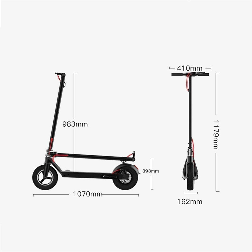 CUISIDIAO Folding Electric Bicycles, 350W 36V Waterproof Electric Bicycle, A Ranof 30 Miles, Safe and Comfortable Driving Experience (Color : 20km, Size : 10inches)