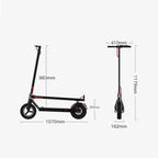 CUISIDIAO Folding Electric Bicycles, 350W 36V Waterproof Electric Bicycle, A Ranof 30 Miles, Safe and Comfortable Driving Experience (Color : 20km, Size : 10inches)