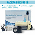 complete salt water chlorine generator system chlorination for swimming pools