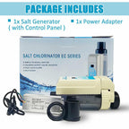 complete salt water chlorine generator system chlorination for swimming pools