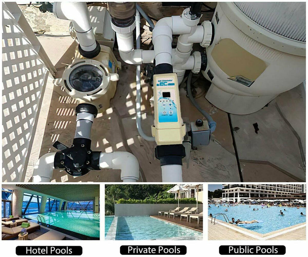 complete salt water chlorine generator system chlorination for swimming pools