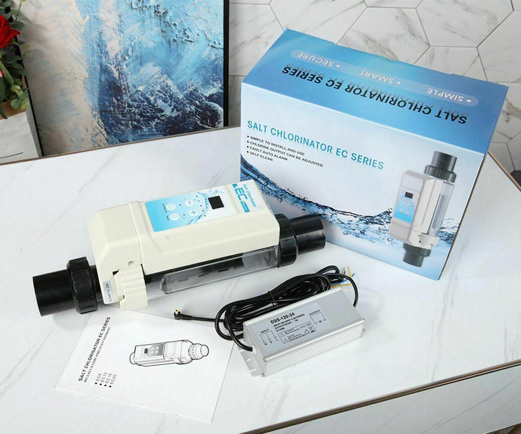 complete salt water chlorine generator system chlorination for swimming pools