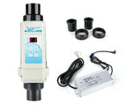 complete salt chlorine generator system for ≤ 10k gallons swimming pool pond spa