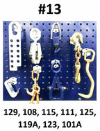 SET#13 -  8 PIECE AUTO BODY FRAME MACHINE TOOLS AND CLAMP CHAIN SPECIAL PRICING
