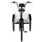 Lilypelle 20/24/26 inch Adult Tricycle for Women Men Seniors 7-Speed Three Wheel Cruiser Bike Trike with LarBasket, Low Step Through Frame,Exercise Shopping Tricycle Adult (Foldable&amp;Non-foldable)