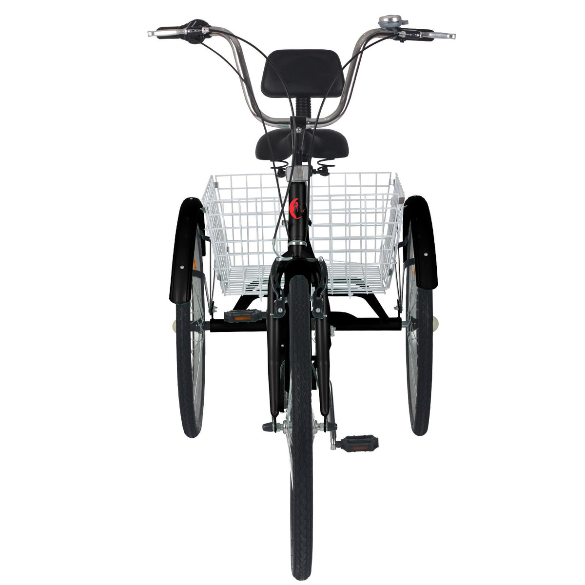 Lilypelle 20/24/26 inch Adult Tricycle for Women Men Seniors 7-Speed Three Wheel Cruiser Bike Trike with LarBasket, Low Step Through Frame,Exercise Shopping Tricycle Adult (Foldable&amp;Non-foldable)