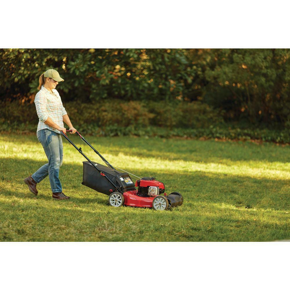 Self Propelled Lawn Mower Engine Gas 21-Inch 140-Cc