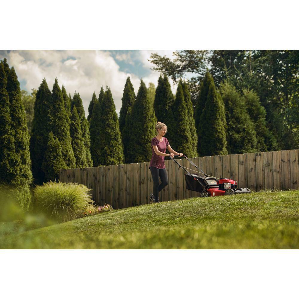 Self Propelled Lawn Mower Engine Gas 21-Inch 140-Cc