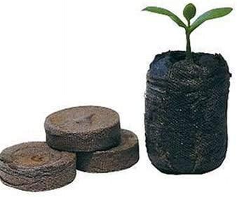 1000 count (full case) - jiffy 7 peat pellets - seed starter soil plugs - 36 mm - start seedlings indoors - easy to transplant to garden