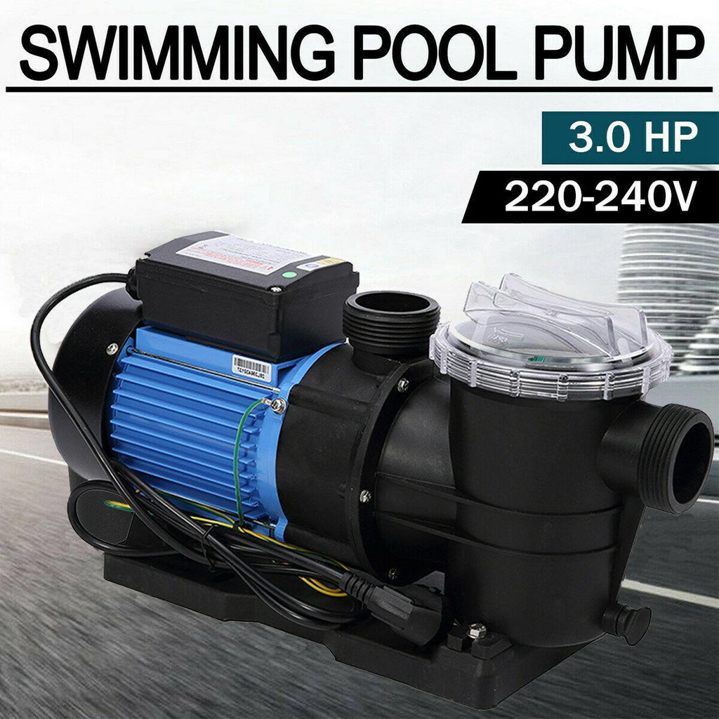 3hp variable speed in ground inground pool pump 220v 2" ports 3 horse power usa