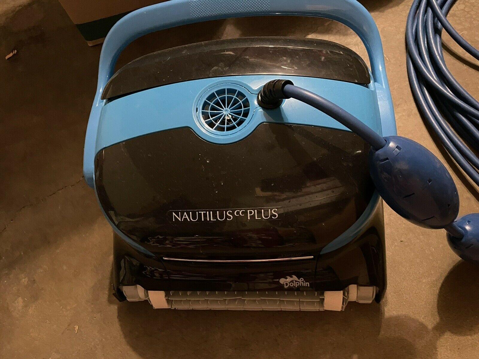 dolphin nautilus cc plus robotic pool vacuum cleaner with upgraded filters