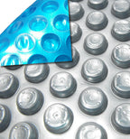 rectangle space age swimming pool solar blanket cover w/ grommets - 12 mil thick