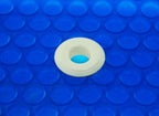 round space age swimming pool solar blanket cover w/ grommets - 12 mil thick