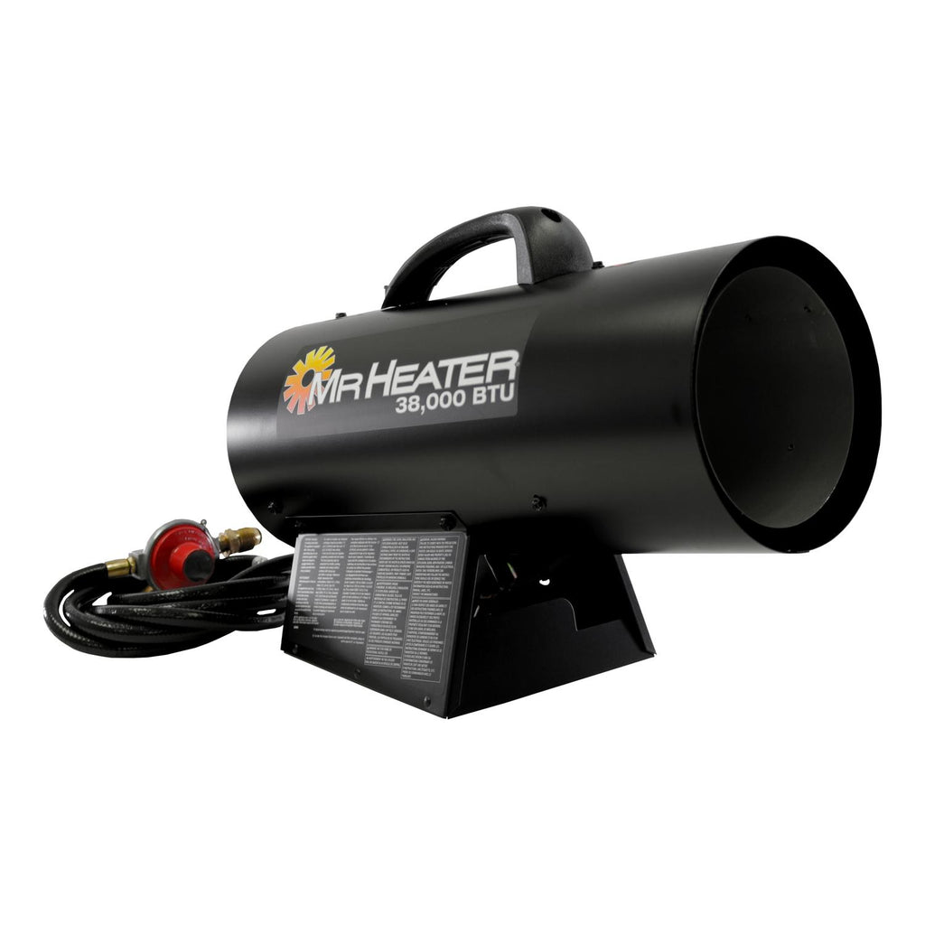 Mr. Heater MH38QFA Forced Air 38000 BTU/hr. 950 sq. ft. Forced Air LP Heater