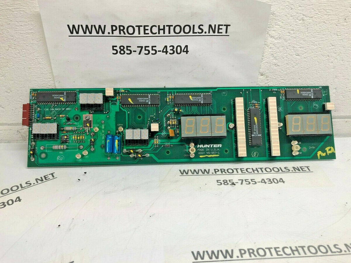 Hunter DSP 9000 9002 9003 Wheel r Led Display 45-557-1 Board P94