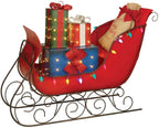 Everstar Pre-Lit LED Christmas Holiday Lighted  54"  Sleigh with Presents