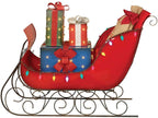 Everstar Pre-Lit LED Christmas Holiday Lighted  54"  Sleigh with Presents