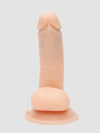 Lifelike Lover Luxe Vibrating Warming Realistic Dildo 6 Inch, Flesh Pink