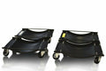 4PC Set of 1/2-ton 1000lbs Each Rolling Vehicle Auto Car Tire Dolly Wheel